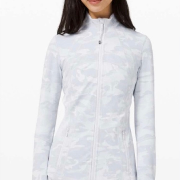 Lululemon Define Jacket color white cano size 8 - Picture 1 of 5